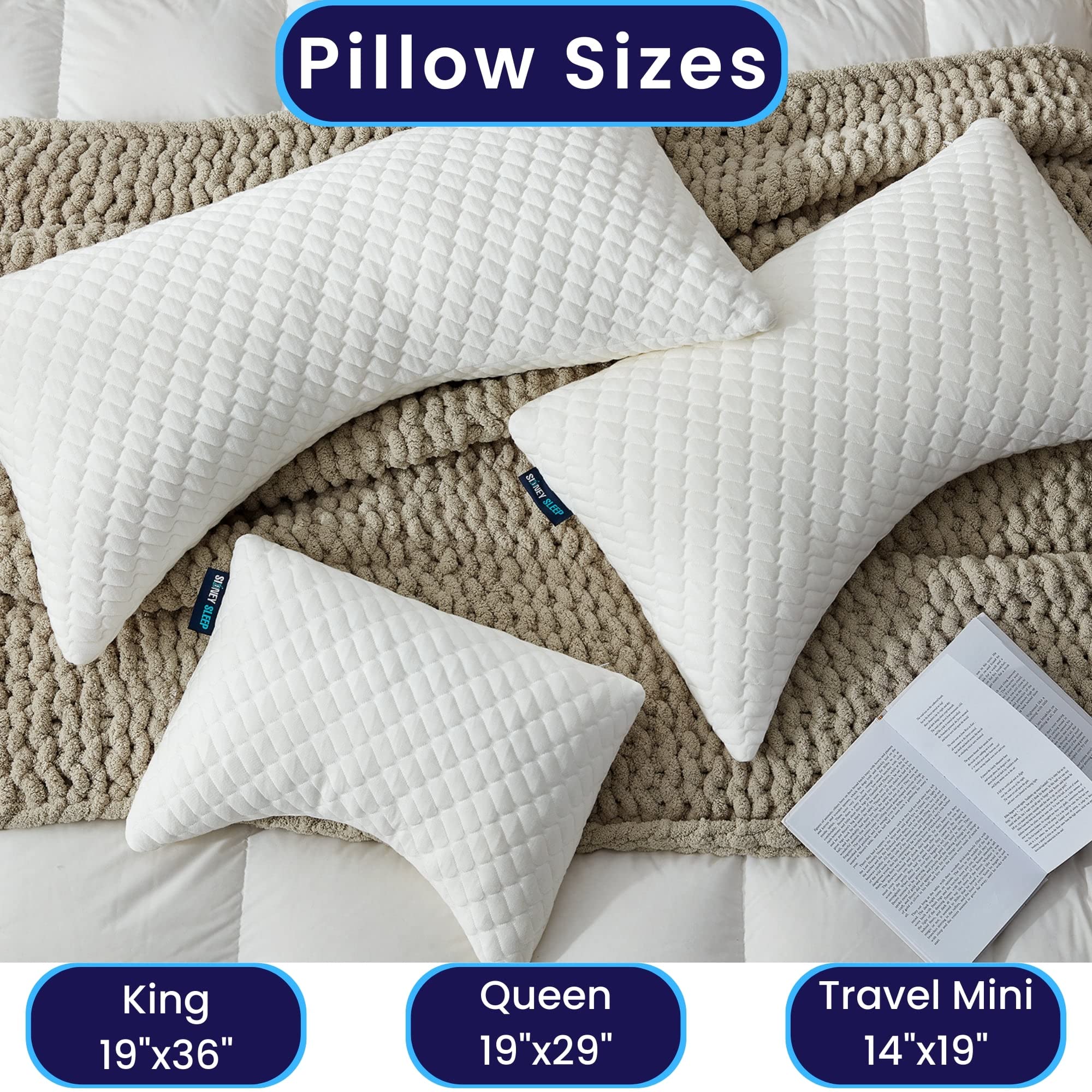 Sidney Sleep ideal for plane, hotel, and car travel.