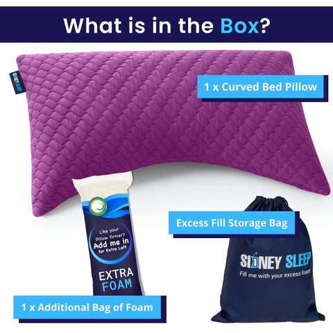 Sidney Sleep back-sleep-use image illustrates versatile support for back sleepers.
