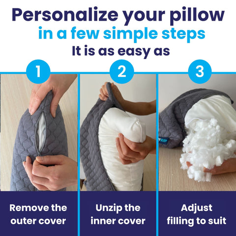 Sidney Sleep queen-size 2-pack featured in a cozy sleep setup.