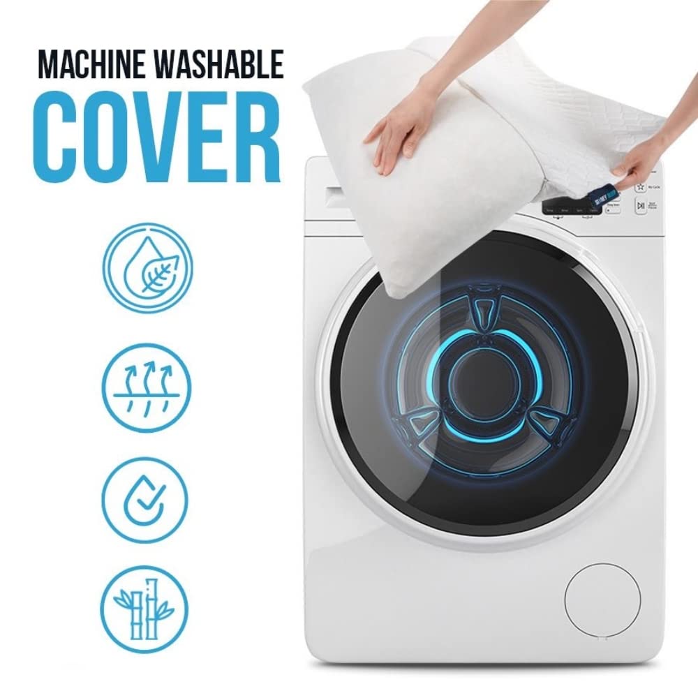 Sidney Sleep Pillow removable cover for easy washing and care.