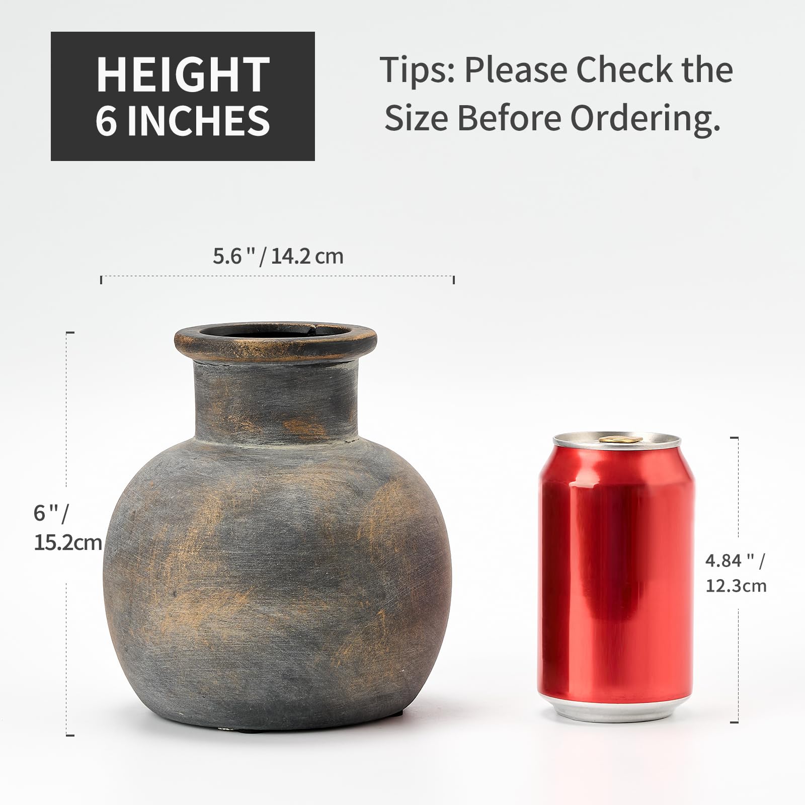 SIDUCAL rustic vase closeup highlighting earthy glaze and handmade details