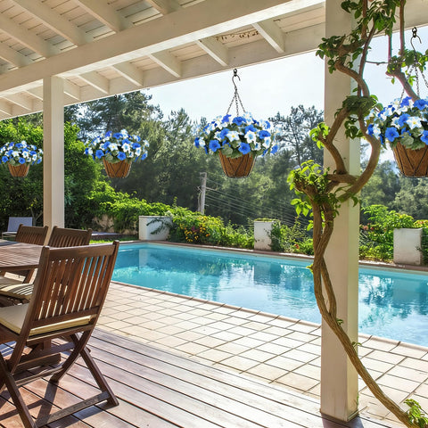 SIECCY UV-resistant material withstands sun and rain for durable decor