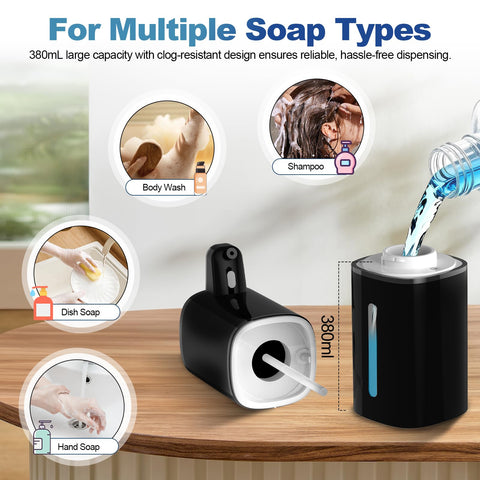 70mm infrared sensor enabling quick touchless dispensing