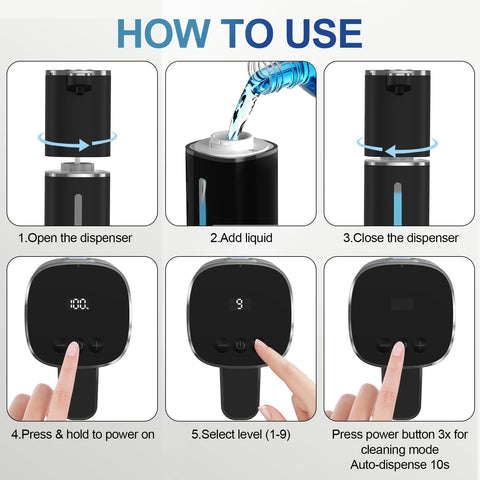 Compact design suitable for kitchen and bathroom daily use