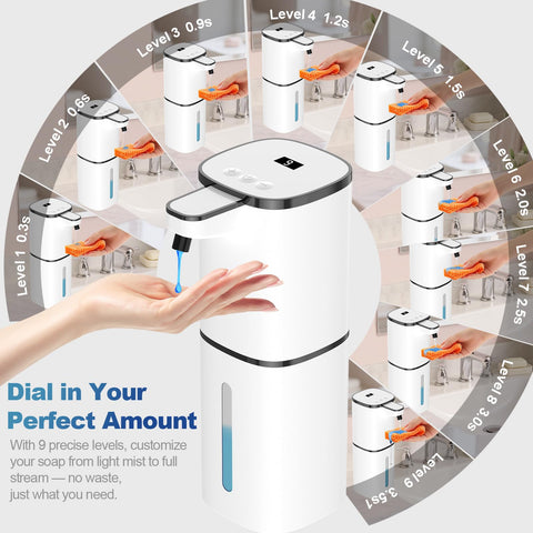 Sigerio compatible with hand, dish, shampoo, and laundry soaps