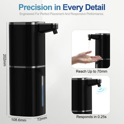Wall-mount or countertop setup for flexible installation