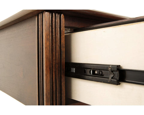 Compact Breegin end table dimensions: 13.13 x 22.13 x 23 inches