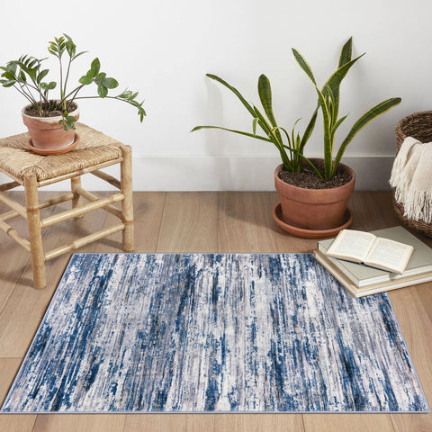 SIILOOM 2x3 rug living room soft pile provides cloud-like comfort under bare feet.