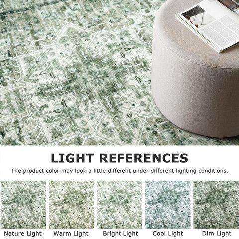 SIILOOM 2x3 rug foldable design helps restore fluffy texture quickly