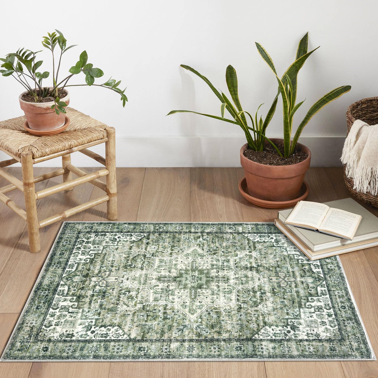SIILOOM 2x3 rug with non-slip backing keeps kitchen floors safe