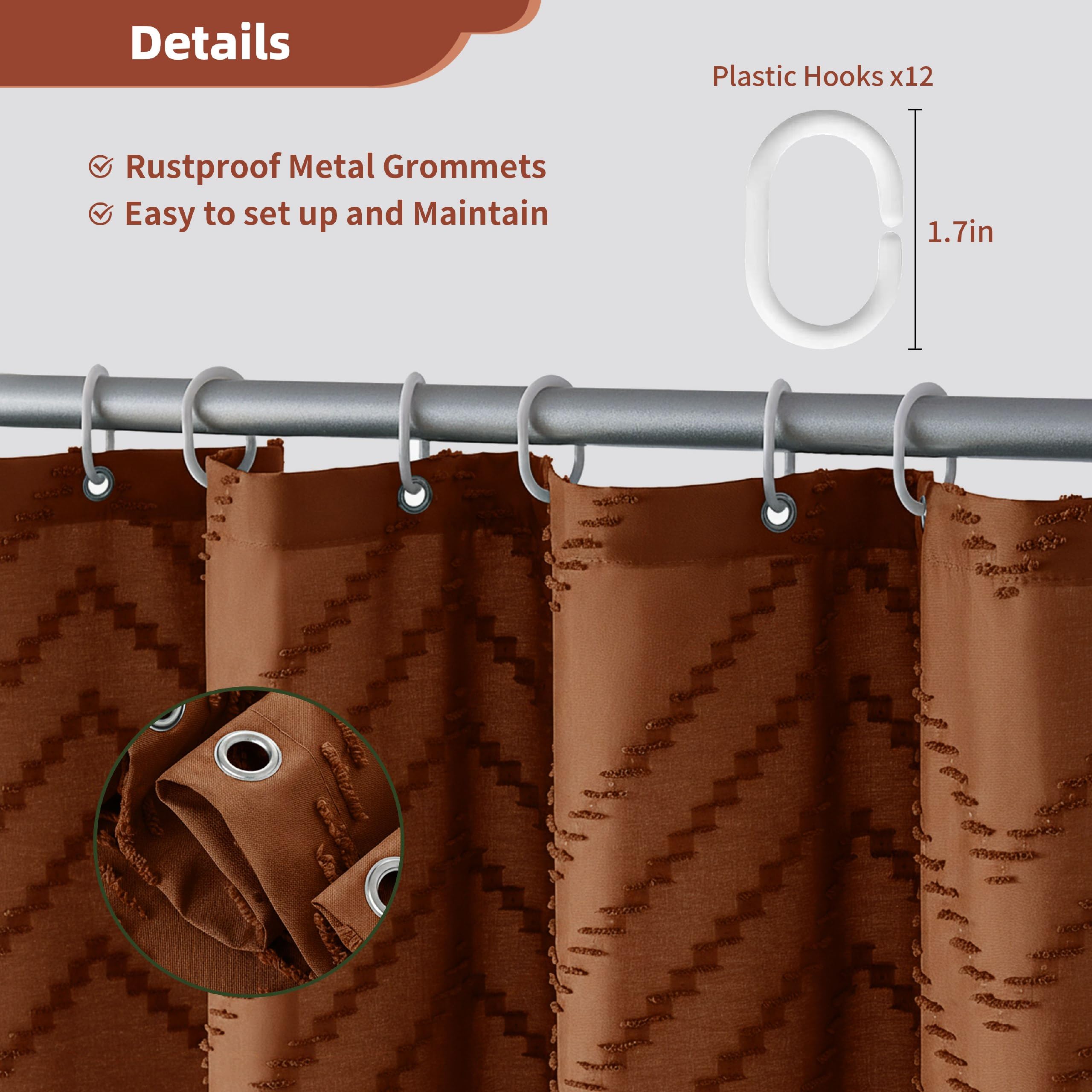 Siiluminisoy machine washable curtain easy cold wash and quick dry