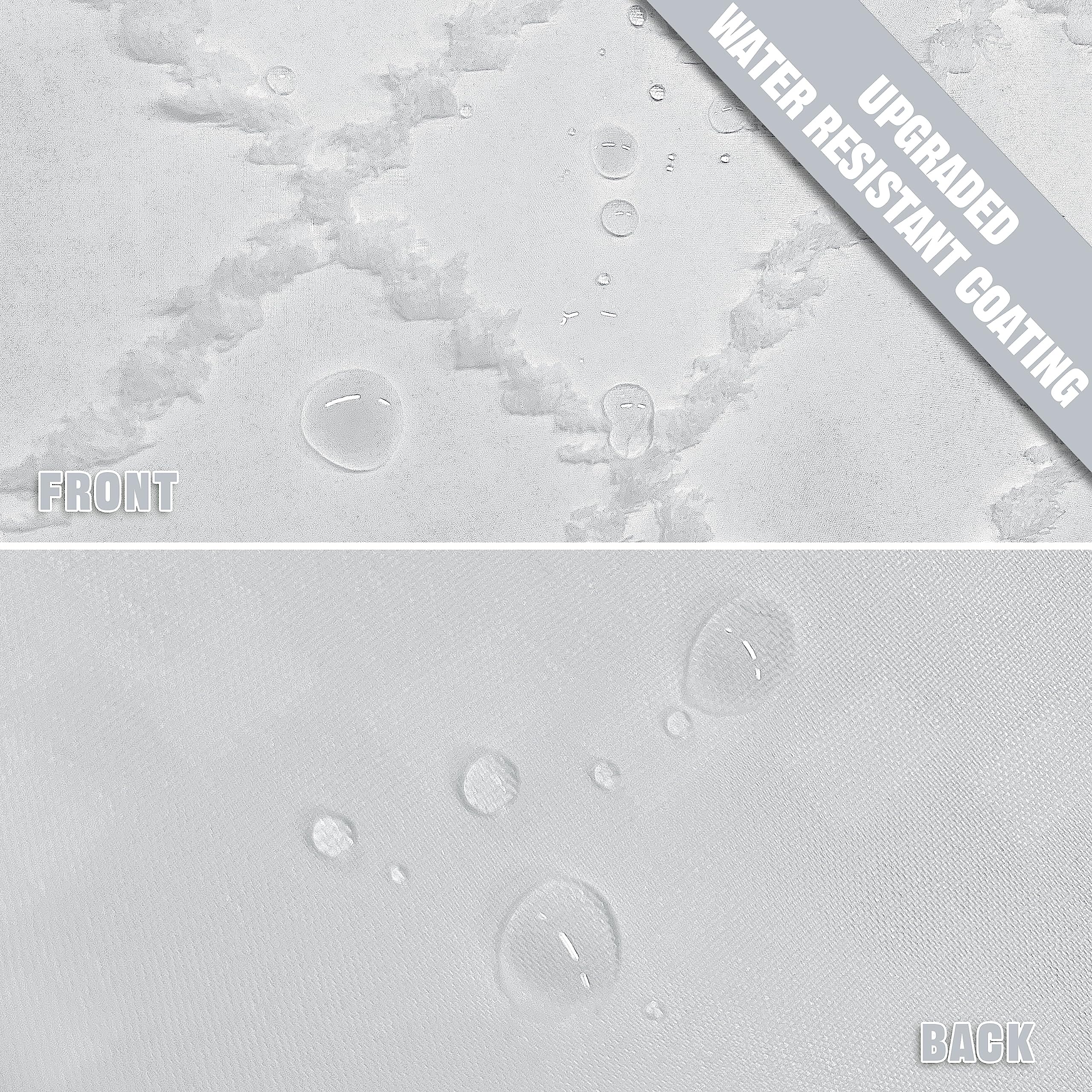 Siiluminisoy reinforced top with 12 hooks ensures durability.