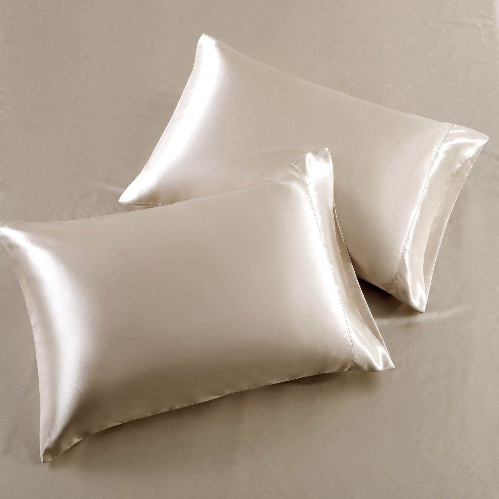 SiinvdaBZX satin pillowcase envelope closure left shows smooth edges