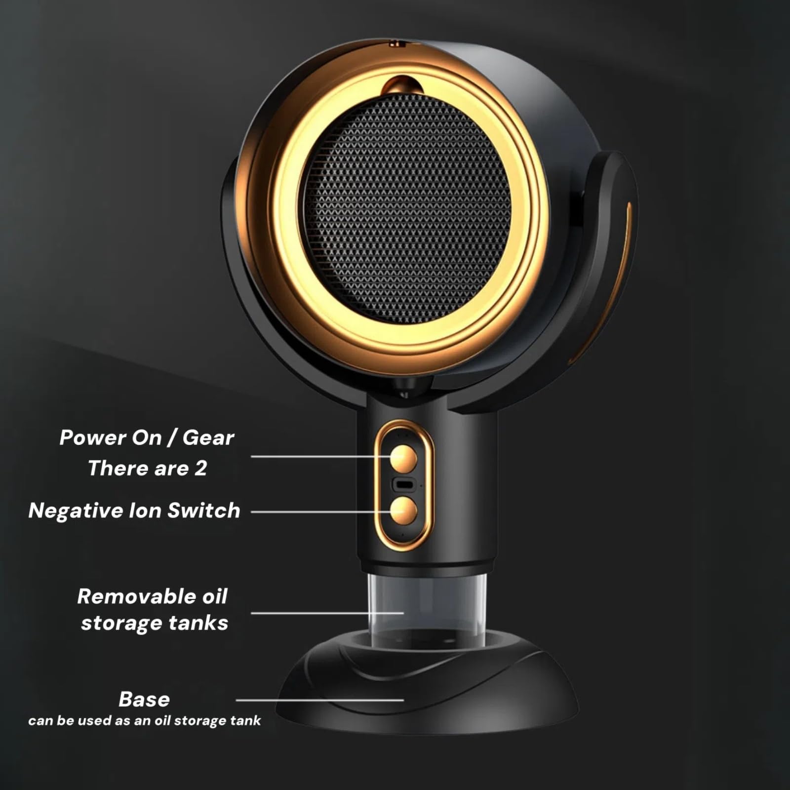 Silanit Desktop Smoke Purifier quiet operation for bedrooms and offices.