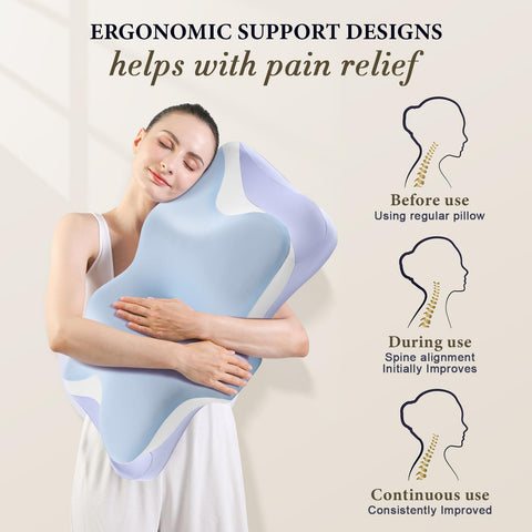 Silkena memory foam core demonstrates slow-rebound cushioning for stability.