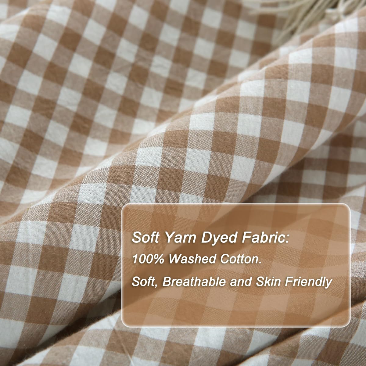 Silnuo pillow shams with envelope closures for simple on/off and tidy bed look.