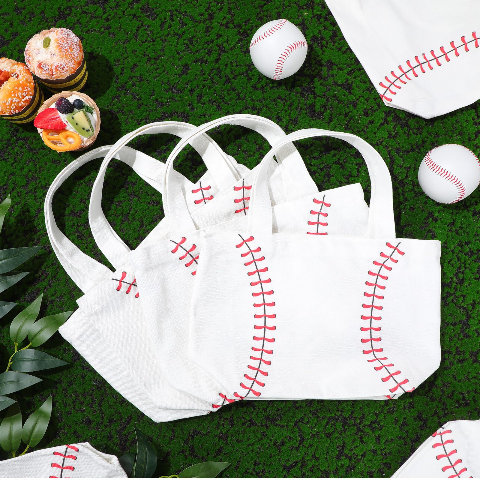 SilTriangle baseball tote 12-pack features easy-to-carry handles for kids.