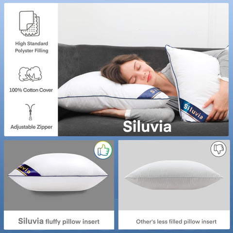 Siluvia inserts with cover pairing enhances home décor and comfort.