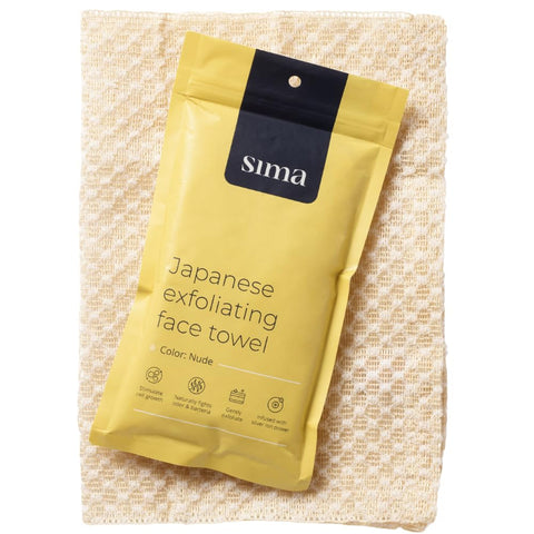 Sima Brand spa-like shower exfoliator offers a luxurious routine