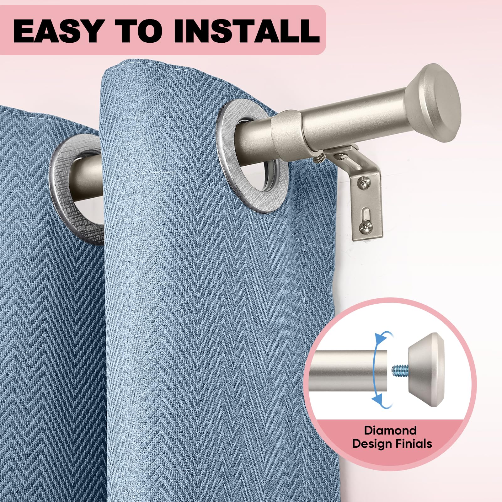 SIMEWIN assembly kit with brackets and screws enables easy installation.