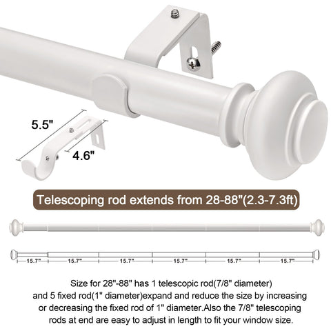 SIMEWIN brackets included ensure secure wall mounting