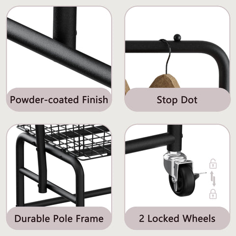 SIMHOMSTOR durable steel tubing supports heavy daily use