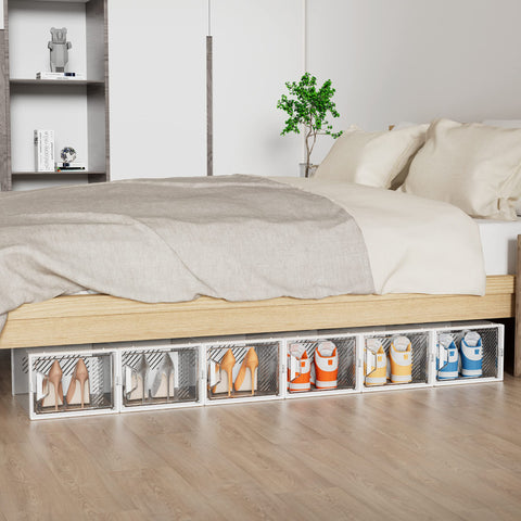 SIMPDIY fold-flat stackable design saves space when not in use.