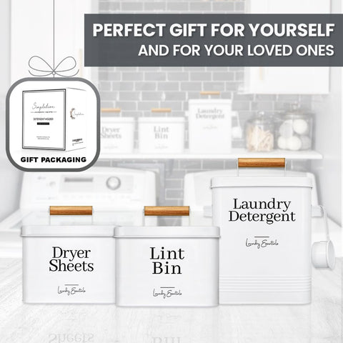 Simplation lint bin gift-ready packaging signals quality and style.