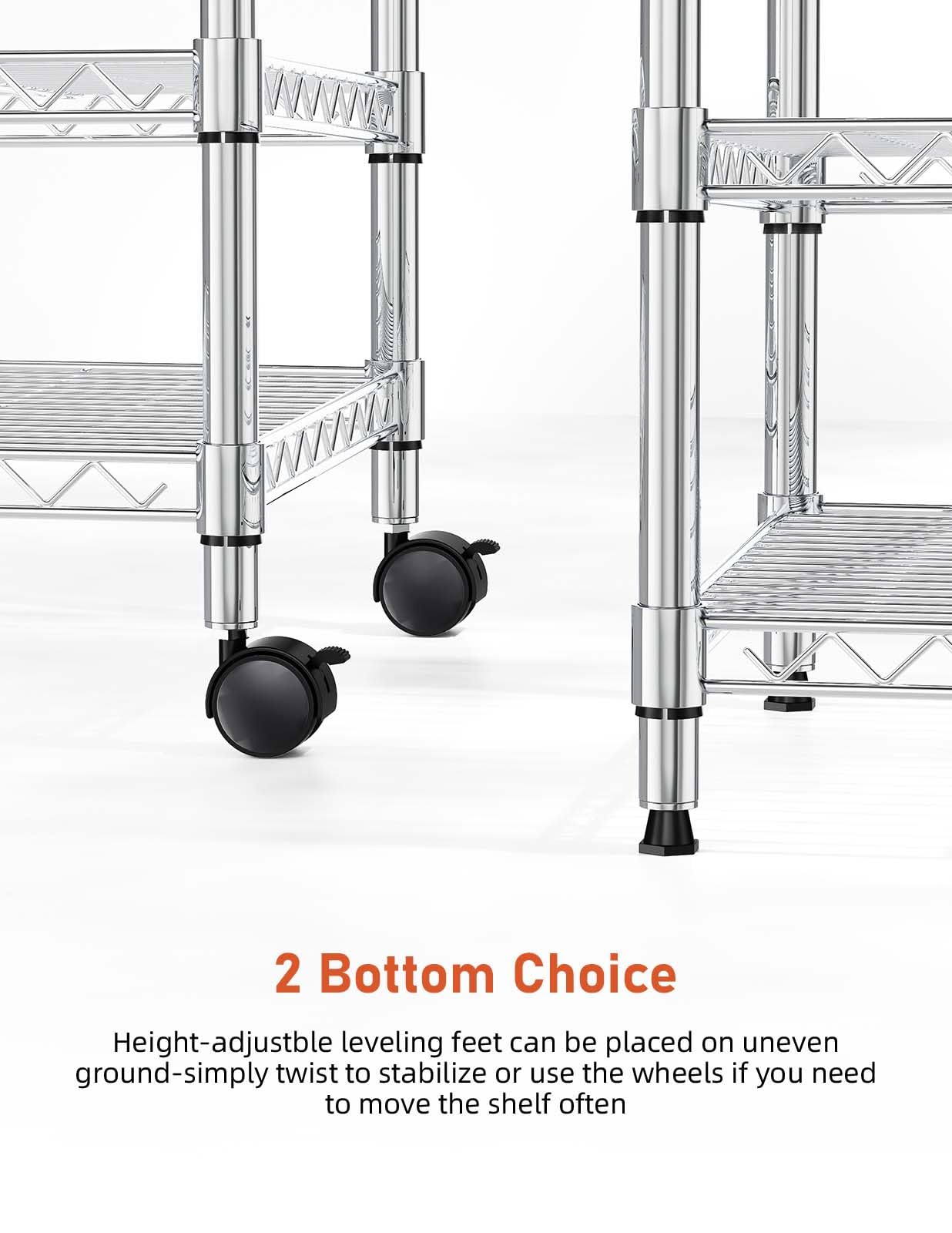 Simple Deluxe compact design fits under desks, preserving legroom while expanding storage.