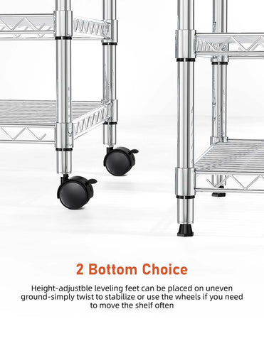 Simple Deluxe compact design fits under desks, preserving legroom while expanding storage.
