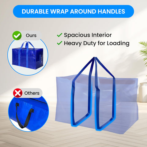 Simple Deluxe fold-flat design helps you store bags compactly when not in use.