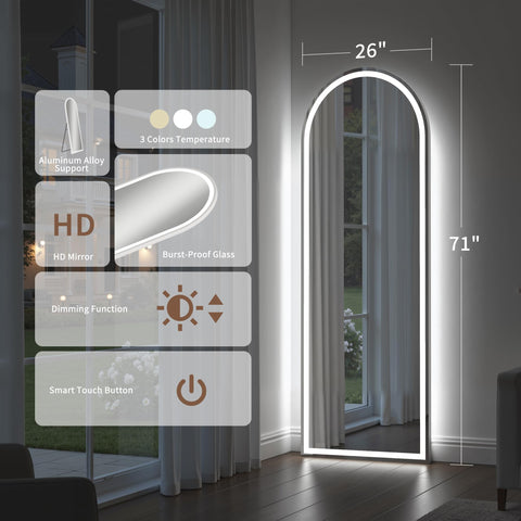 Simple Deluxe HD mirror close-up showing clear, detailed reflection for skincare routines.