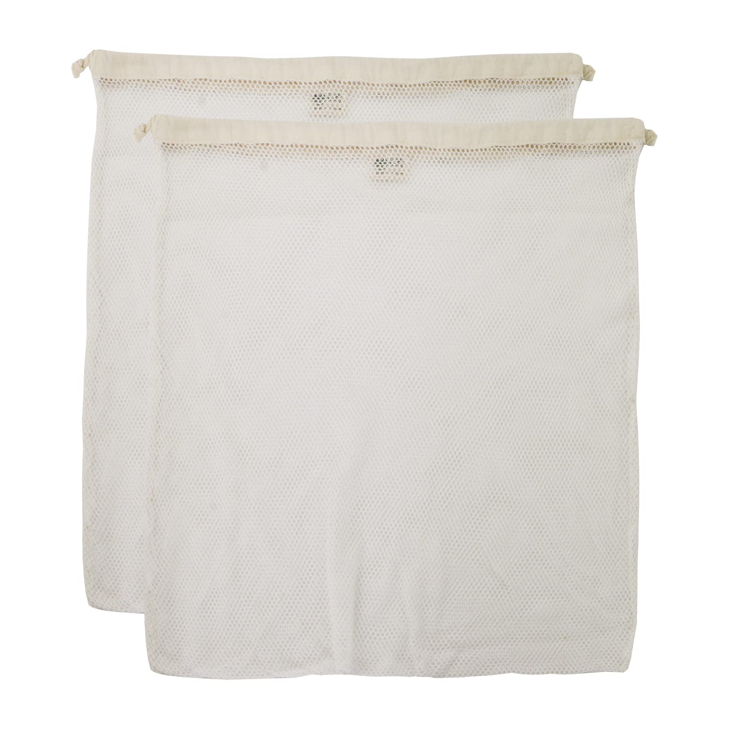 Simple Ecology organic cotton mesh laundry bag in large size protecting delicates during wash