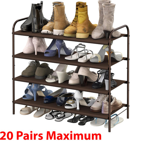 Simple Houseware bronze rack assembly in a workspace for quick setup.