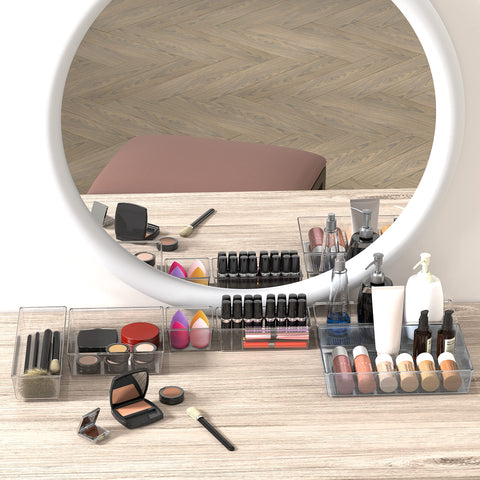 Simple Houseware XL-bin designed for tall bottles and skincare products