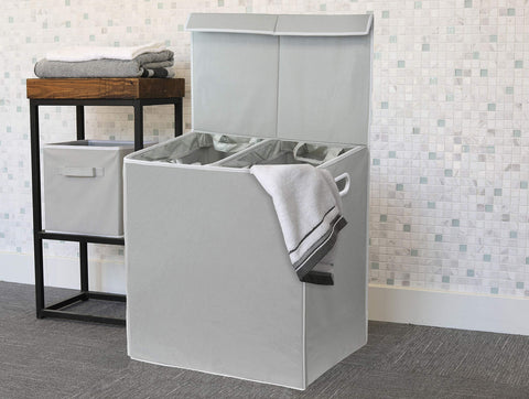 Simple Houseware durable polypropylene construction provides lightweight sturdy daily use