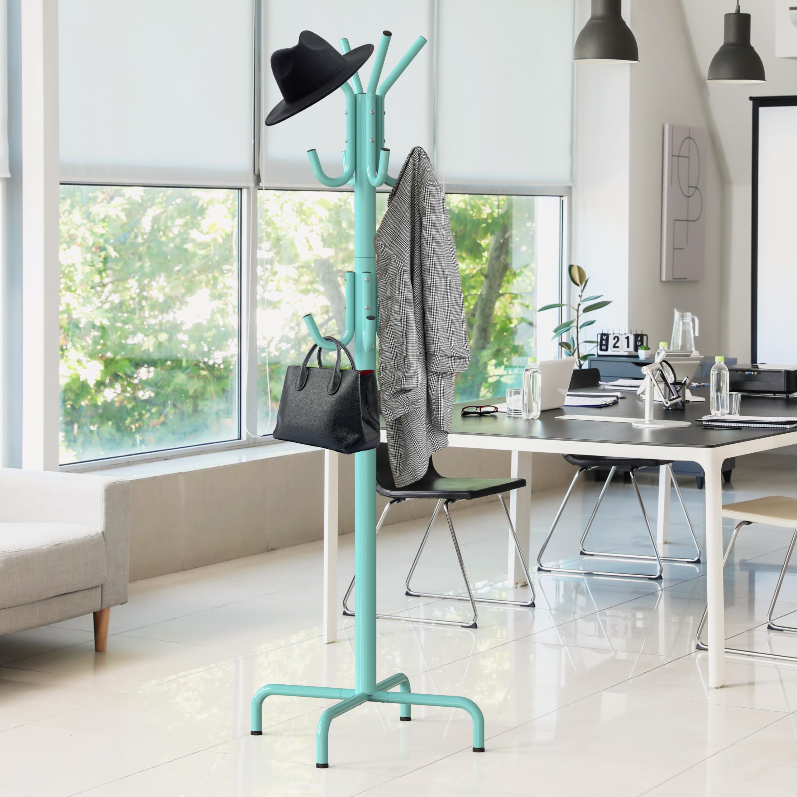 Simple Houseware easy-to-assemble design allows quick setup in any room.