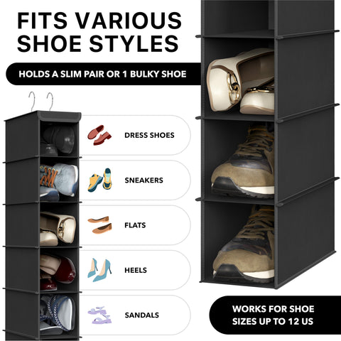 Simple Houseware fold-flat design aids travel and seasonal closet refresh.