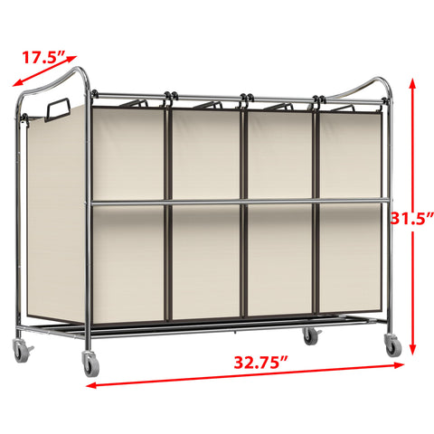 Simple Houseware frame-dimensions-17-5d-32-75w-31-5h provides tall storage and stability.