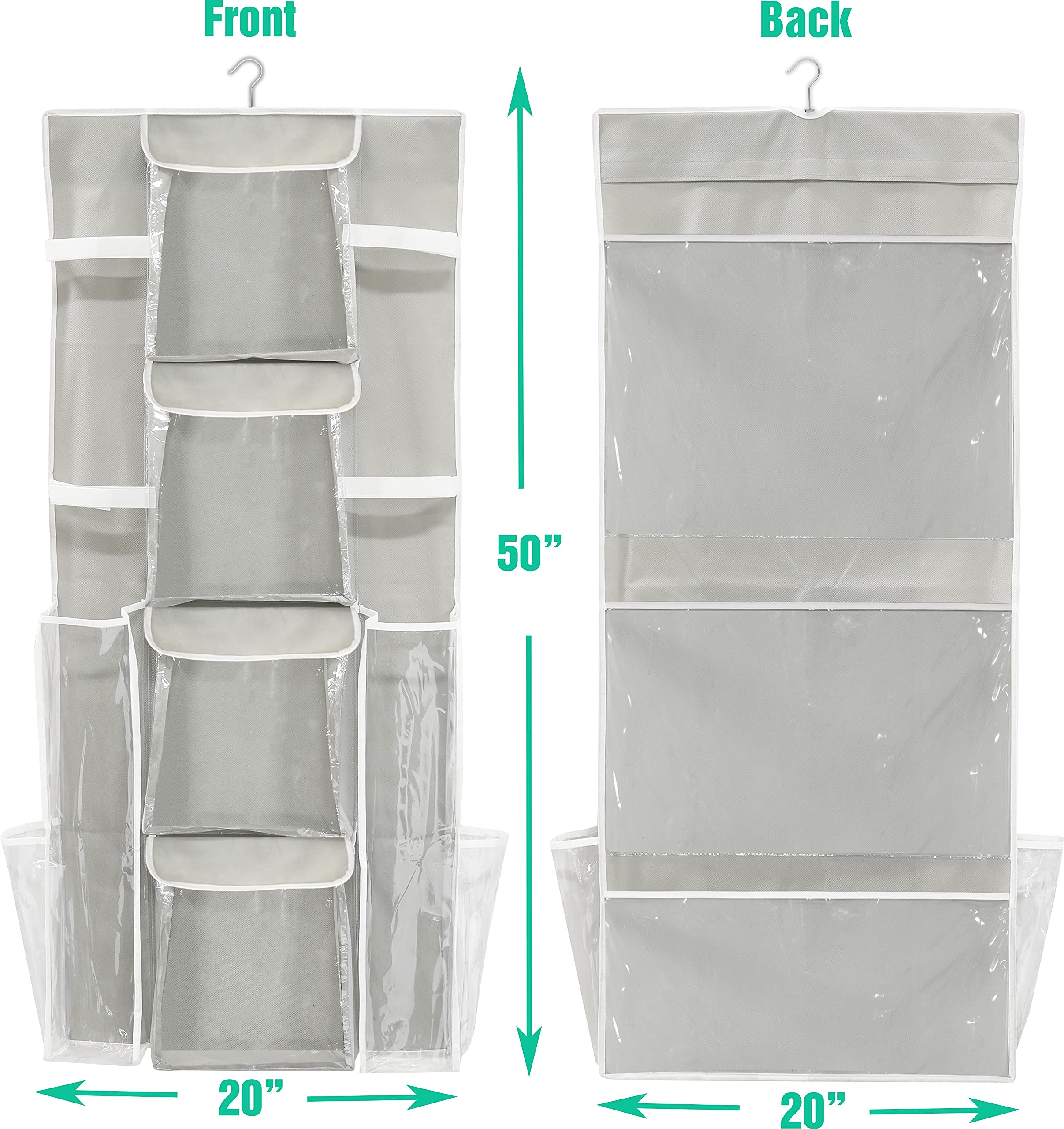 Simple Houseware gift wrap organizer front lid keeps supplies dust-free and accessible.