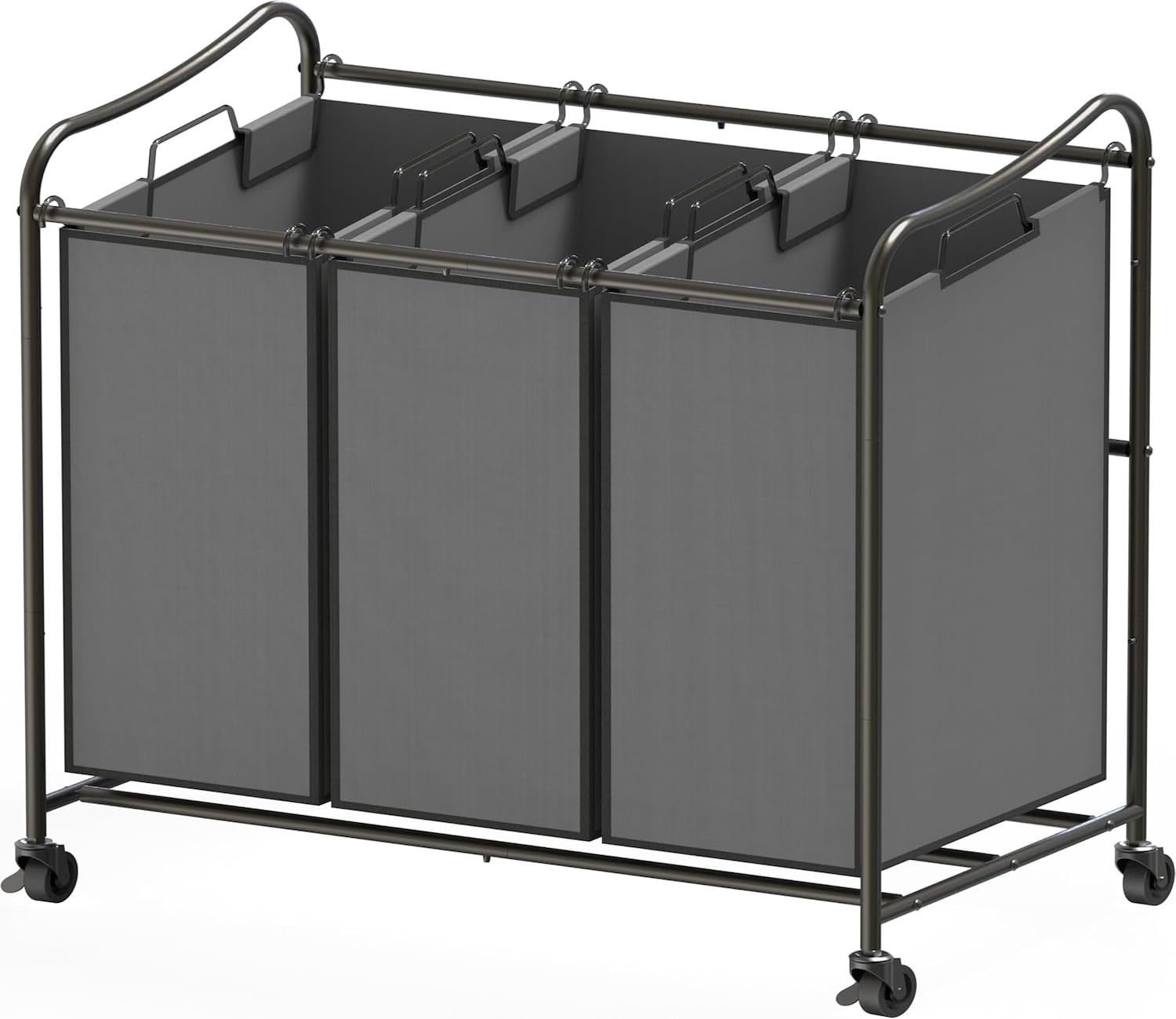 Simple Houseware laundry sorter frame shows sturdy construction for heavy loads.