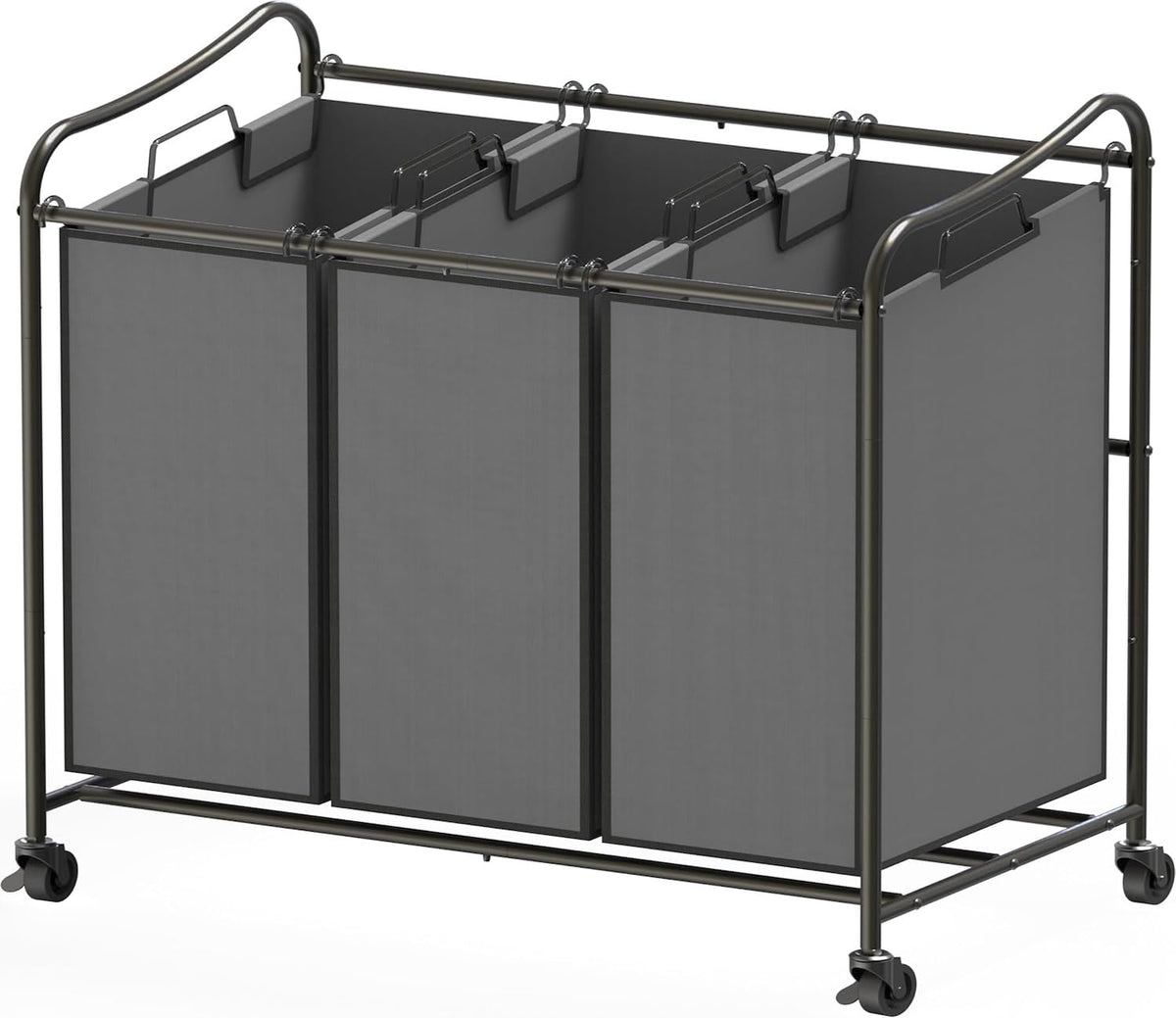 Simple Houseware laundry sorter frame shows sturdy construction for heavy loads.