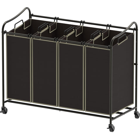 Simple Houseware frame: sturdy steel backbone for long-lasting laundry sorting.