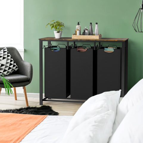 Compact 14 inch depth saves space in small laundry corners.