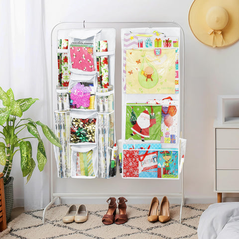 Simple Houseware reinforced pockets emphasize durable, long-term organization