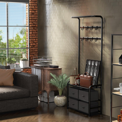 Simple Houseware wall-mount hardware enhances safety by preventing tipping and wobble.