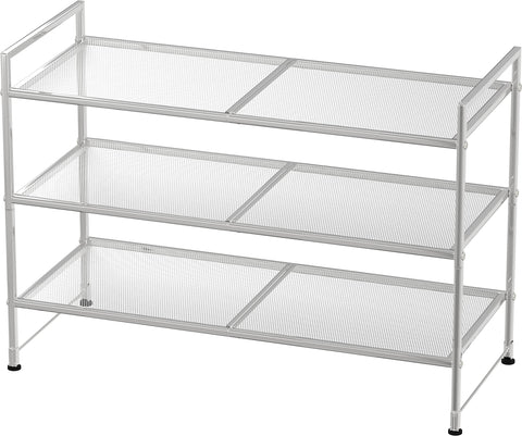 Simple Houseware silver finish complements modern entryways and closets