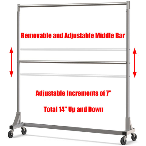 Simple Houseware silver metal finish gives a professional appearance