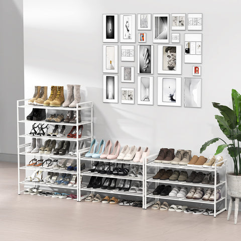 Simple Houseware space-saving-entryway-shoe-storage fits small closets and mudrooms.