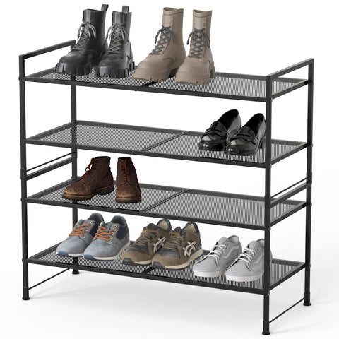 Stackable design by Simple Houseware demonstrates expandable storage with additional units.